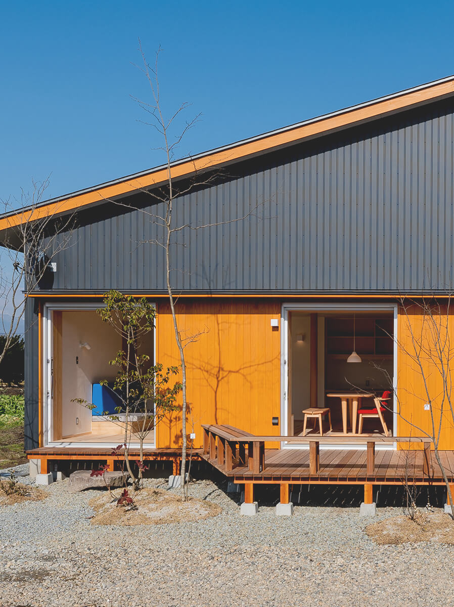 外との繋がりを大切にする家